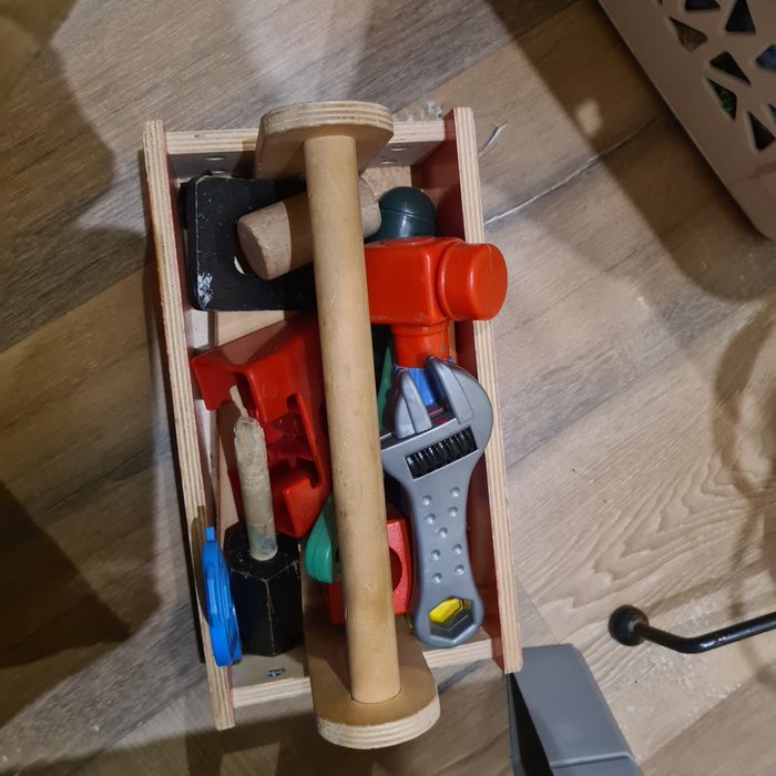 Duży zestaw warsztatowy Bosch dl dzieci