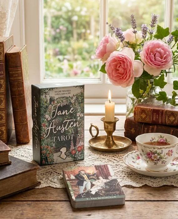 Новинка! Карти таро Джейн Остін в твердій коробці в колекцію