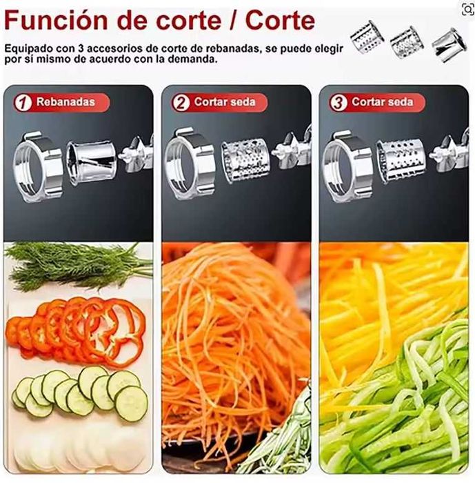 Електрична м'ясорубка з нержавіючої сталі