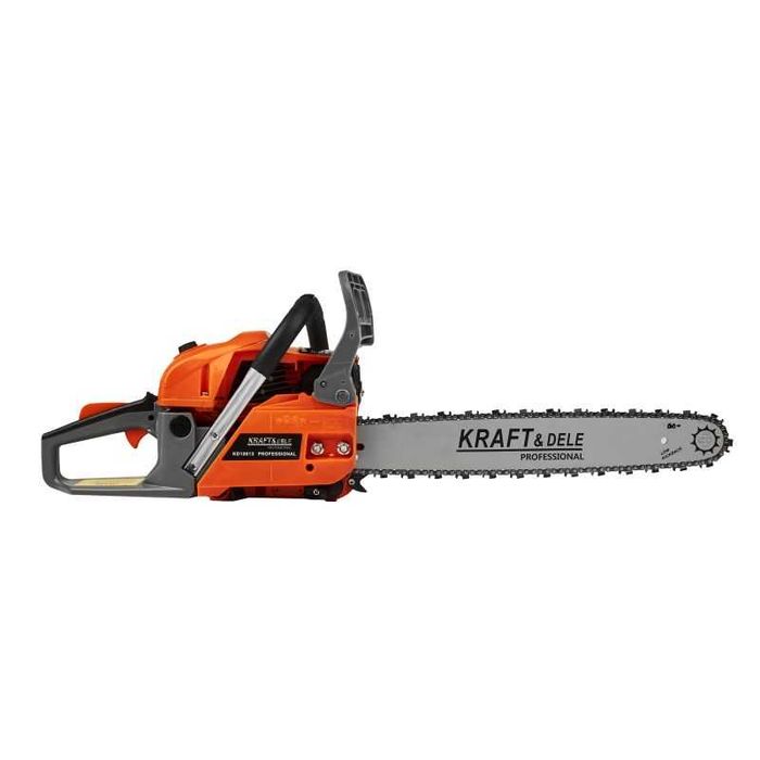 Piła spalinowa 5,9KM 2 prowadnice 16" 18" 2 łańcuchy KD10613 NOWA