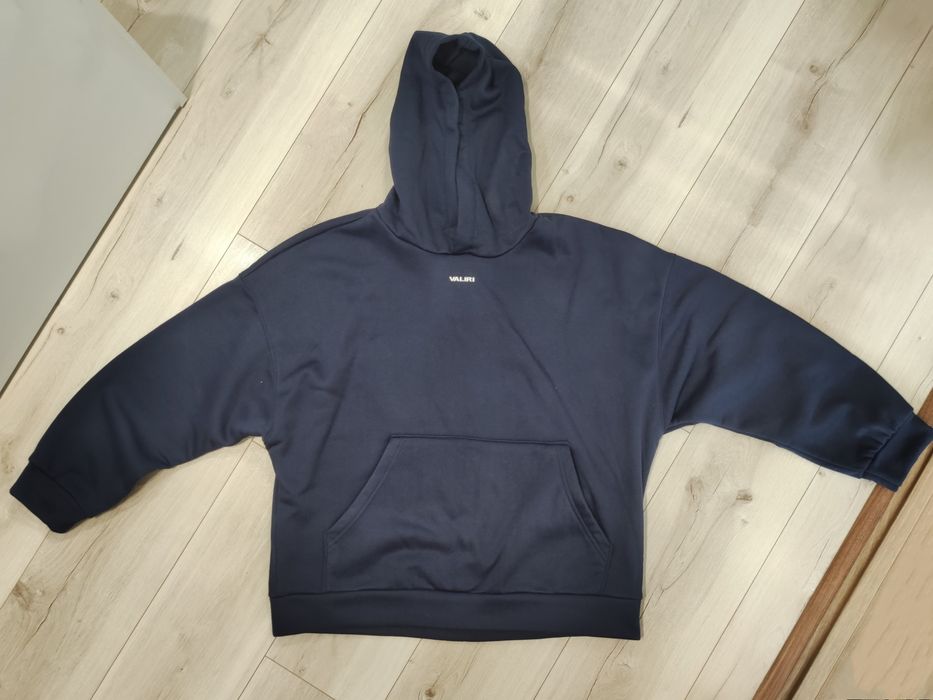 Худі синє унісекс на флісі