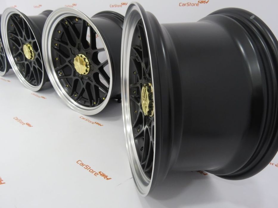 Jantes Haxer HX025 18 '' 8 et 30 + 9 et 35 5x120 Pretas + Polidas