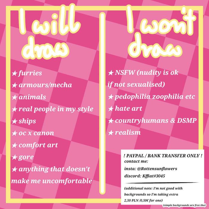 comissions / komisze / furry comisions