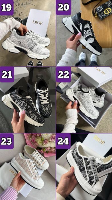 ВСІ МОДЕЛІ ‼️ Кросівки DIOR B23,30,33,35,Walk’n /36-46,Унісекс,ПРЕМІУМ