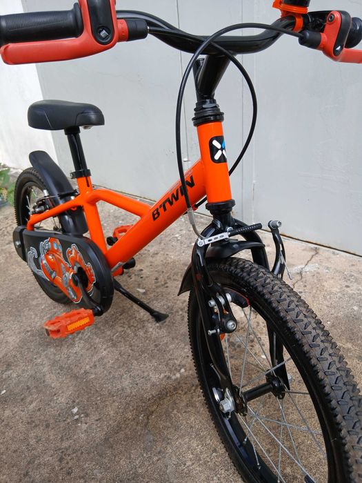 Bicicleta 16 polegadas 4,5-6 anos  500 Robot B'TWIN
