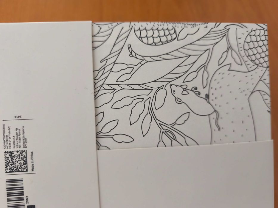 Caixa Ilustrada IKEA SKOGSDUVA – Nova
