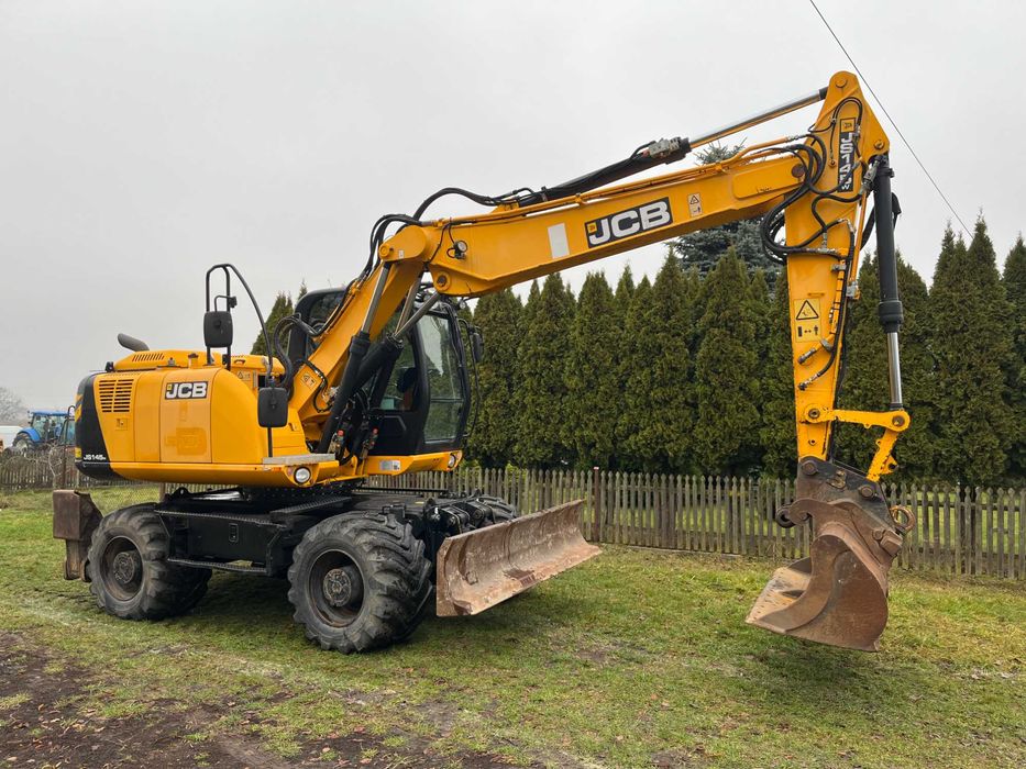 JCB JS145w, koparka kołowa