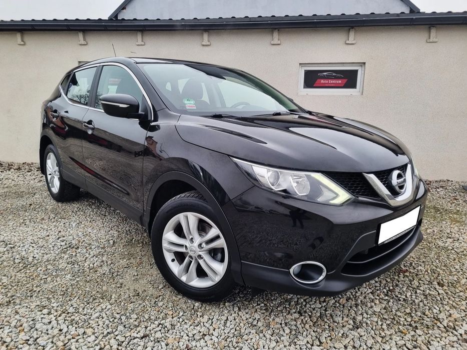 Nissan Qashqai ŚLICZNY 1.2 Benzyna BOGATA WERSJA Oryginał Zadbany NISKI PRZEBIEG 2015