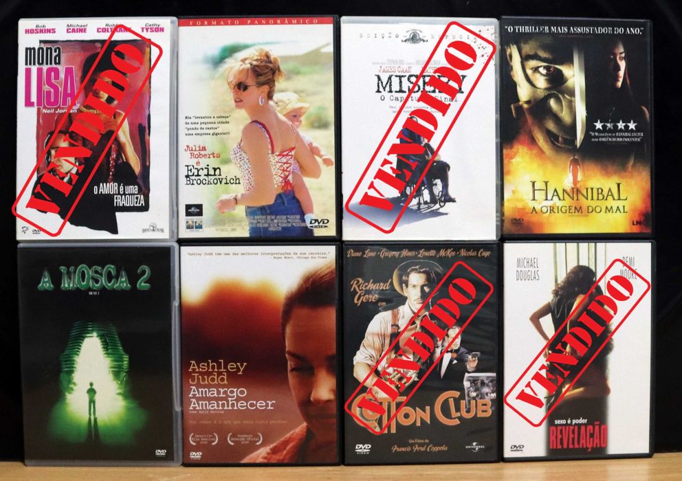 Lote 32 filmes em DVD [individual ou em lote]