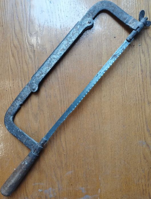 Ножівка (по дереву) + 3 полотна та (по металу)