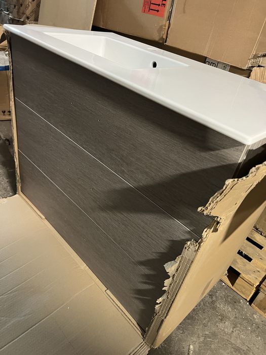 Movel casa banho NOVO Com Lavatorio cor Carvalho