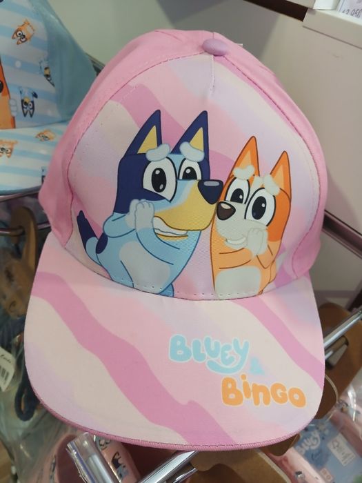 Bone Bluey azul ou rosa 51cm