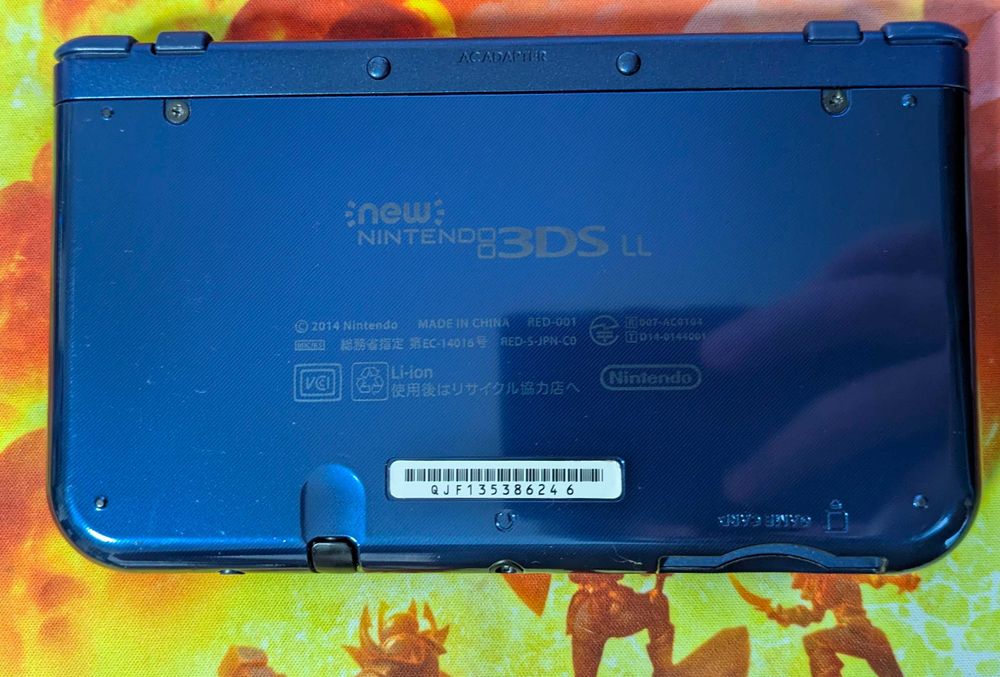 Nintendo New 3DS XL Metallic Blue | Стан 9.5/10 | 64GB |