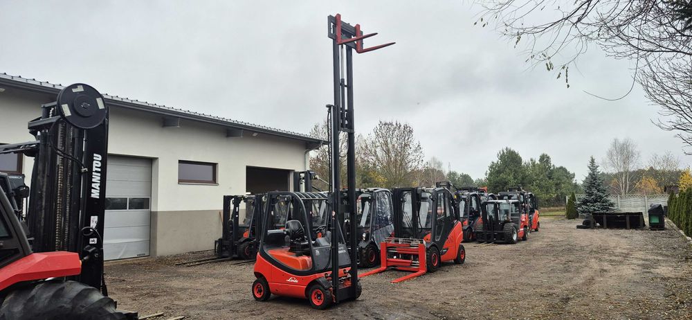 Wózek Widłowy Linde H16T - Seria 350 - Triplex 4.70 m - Stan BDB