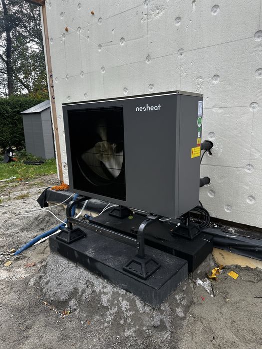 Montaż pomp ciepła, kotły na pellet