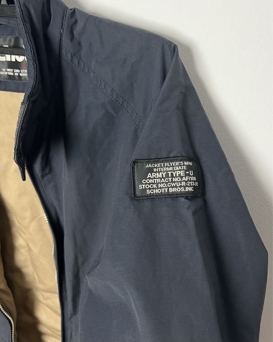 Schott Jacket Coat Flyers Man Intermediate Army Type-U