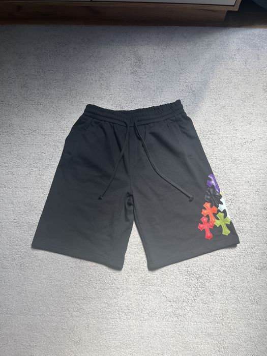 Czarne spodenki Chrome Hearts