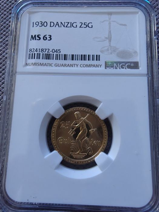 25 guldenów 1930 ngc ms63