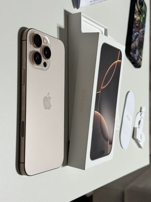 Iphone 16 pro max  256gb Gold desert