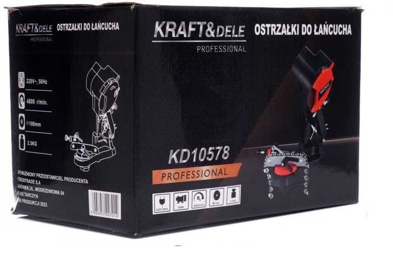 Ostrzałka łańcuchów 100W 4800rpm do pilarek spalinowych elektrycznych