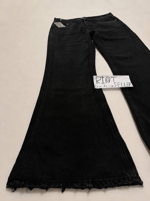 Balenciaga lost tape flared washed джинси