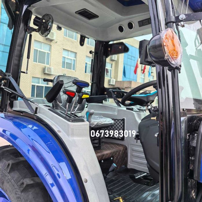 Трактор Файтер TE-504CRD кондиціонер реверс посилений міст колеса на28