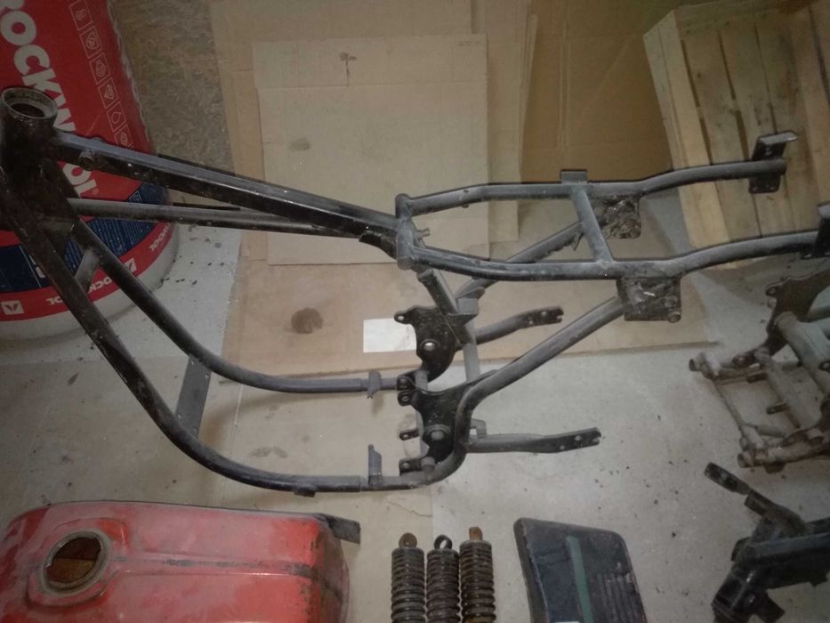 Jawa 350 TS komplet części Jawa rama zbiornik koła stopka amortyzatory