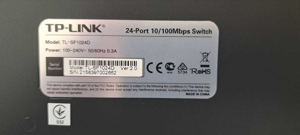 Мережевий комутатор (світч) TP-Link TL-SF1024D