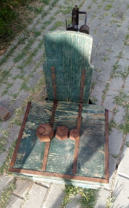 Balança Antiga de Plataforma