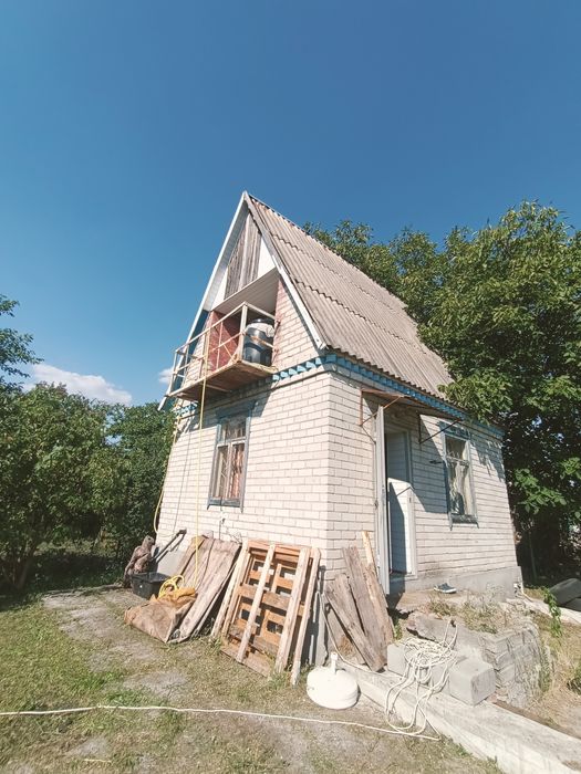 Продаётся дачный участок с домом. Обмен на бус ( фургон )