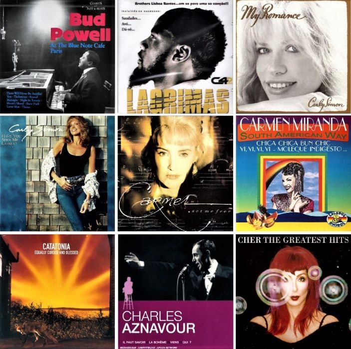 72 CDs - 3€ Cada - Muito Bom Estado