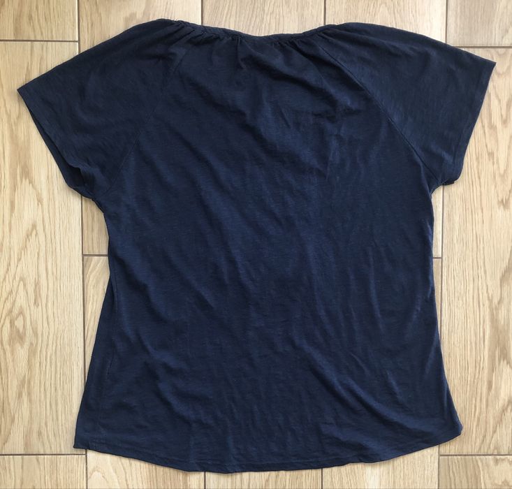 Granatowy T-shirt Yessica C&A L