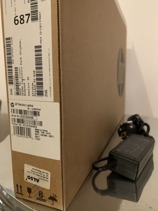 Laptop HP Pavilion 15-cc502nw