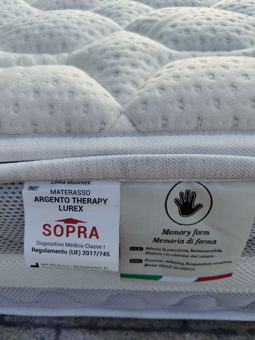 Materac medyczny piankowy Mollyflex Argento Therapy 180x200