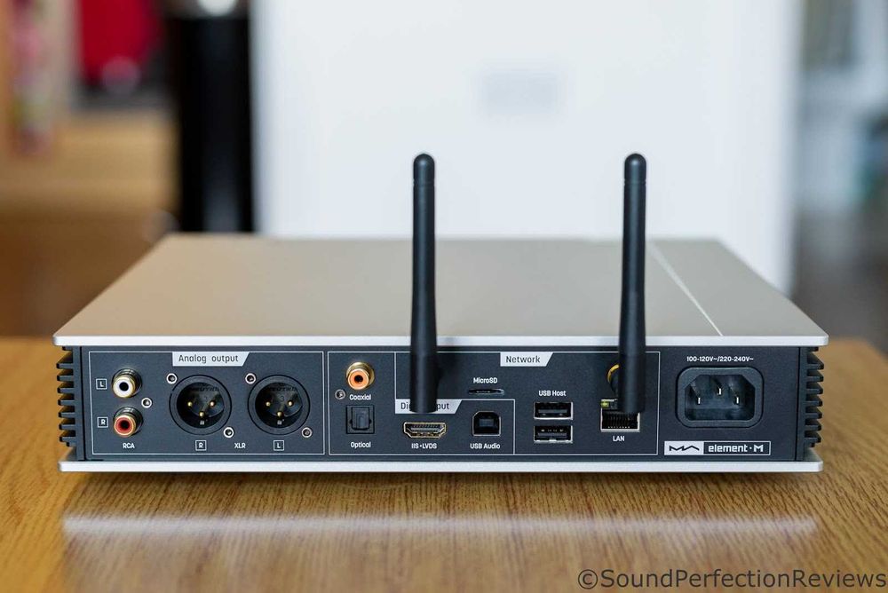 Matrix Element M – Streamer DAC Hi-Fi de alto desempenho.