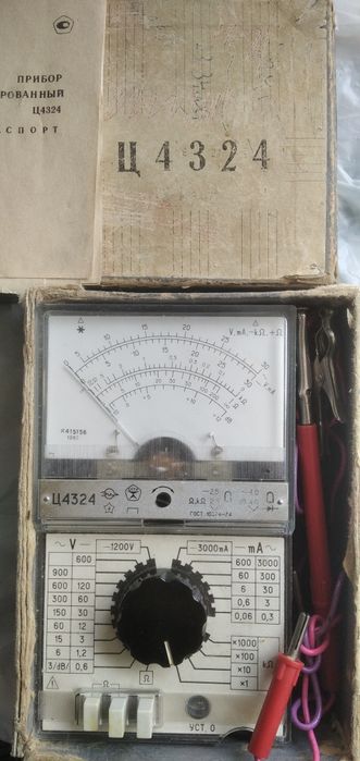 Тестер Ц-4312 или Ц-4324 прибор