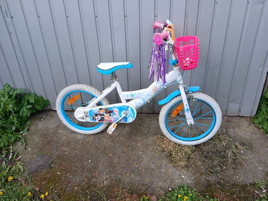 Rowerek 16 cal  kraina lodu