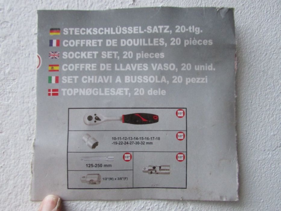 Vendo Jogo de Chaves 20 peças - KSTOOLS