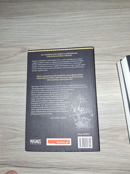 Książka A.M. Rosnera- Silver Stag. Republika piratów