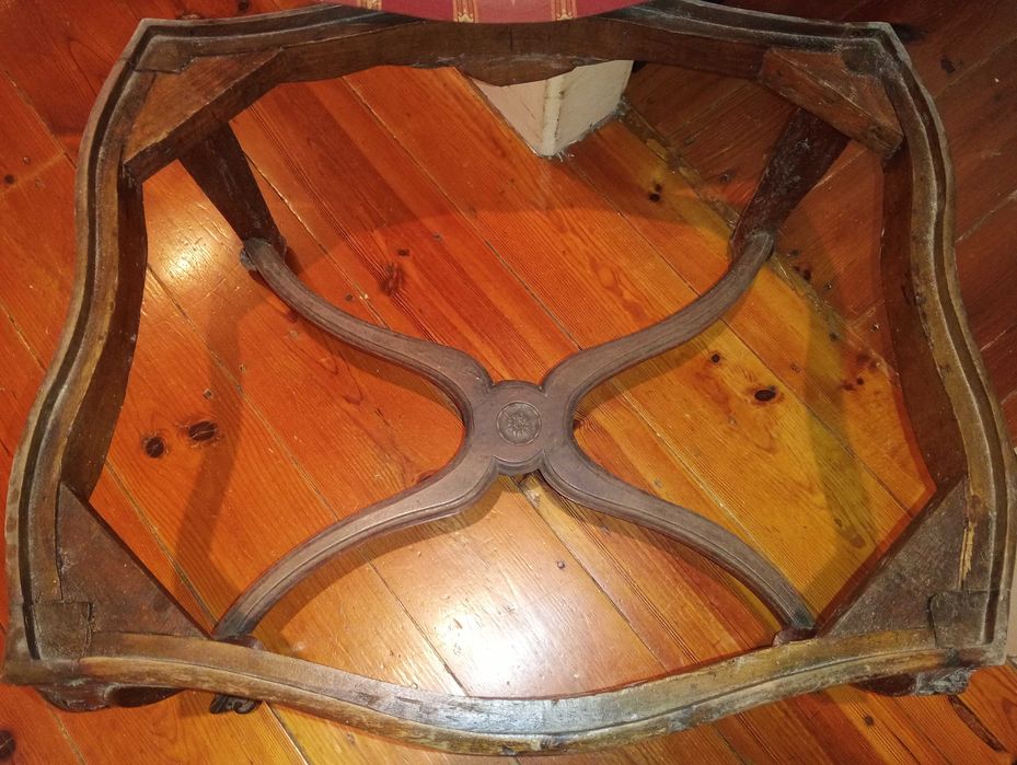 Antigo Banco Banqueta Luis XV