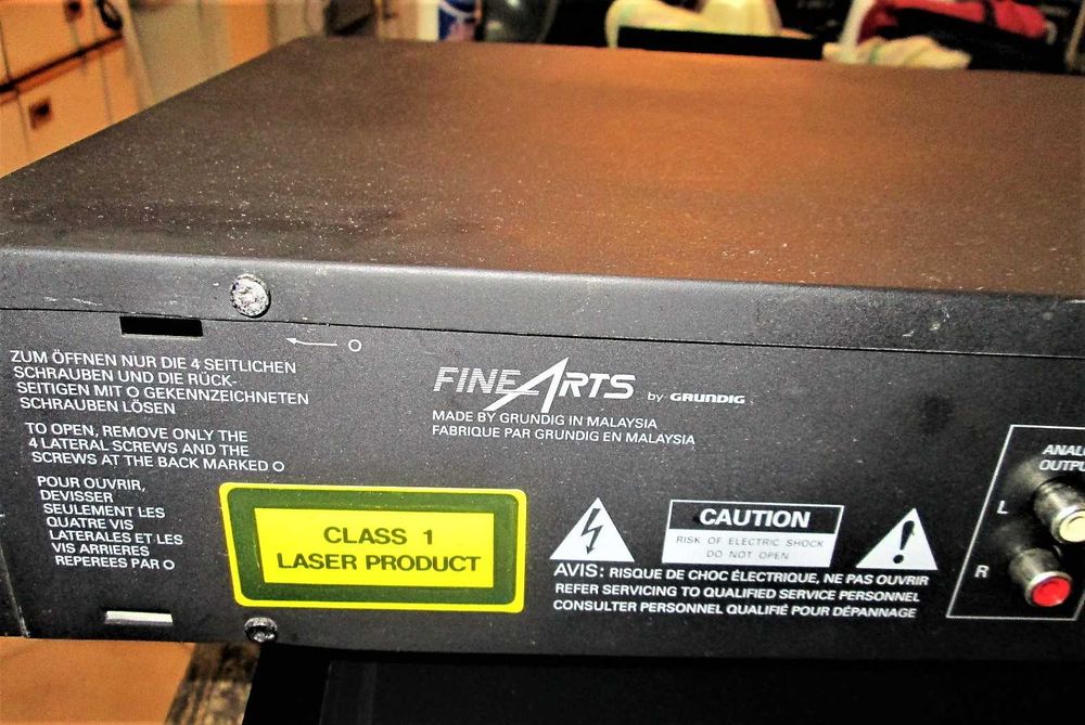 leitor de cd´s FineArts