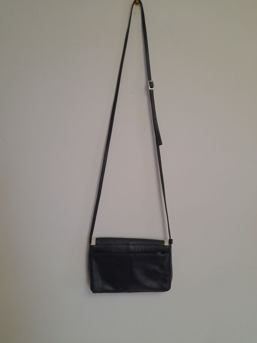 Оригинал Tula Британия кожаная сумка кроссбоди тёмно-синего цвета