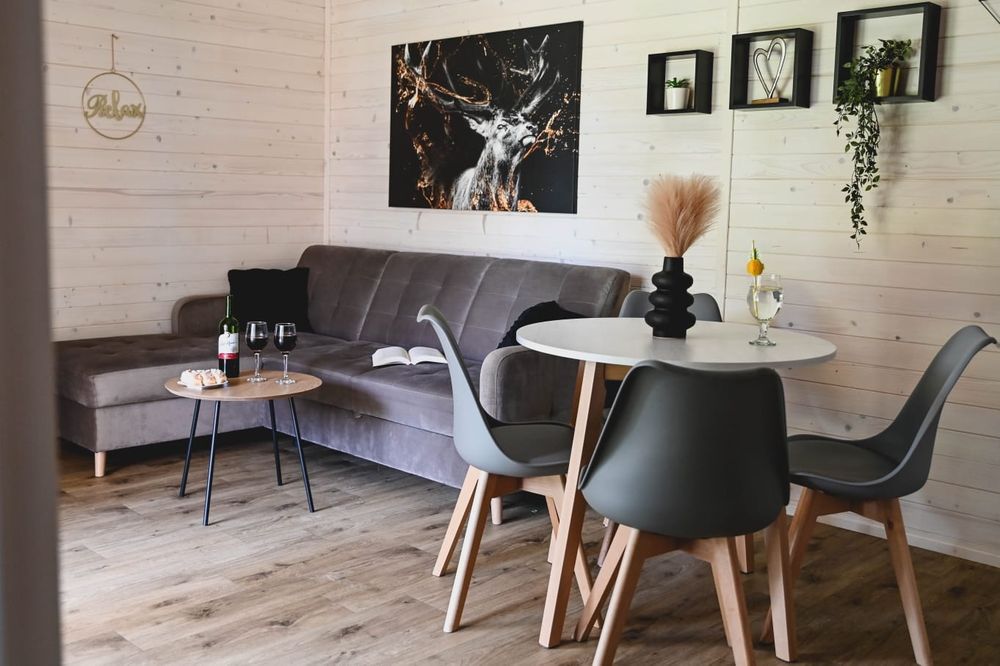 Domek Zielony Zakątek 2 Radawa wynajem  Balia Sauna Jacuzzi