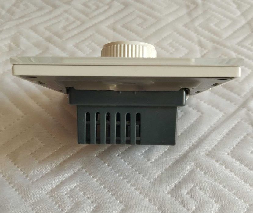 Регулятор обертів Premium димер вентилятора Glass black