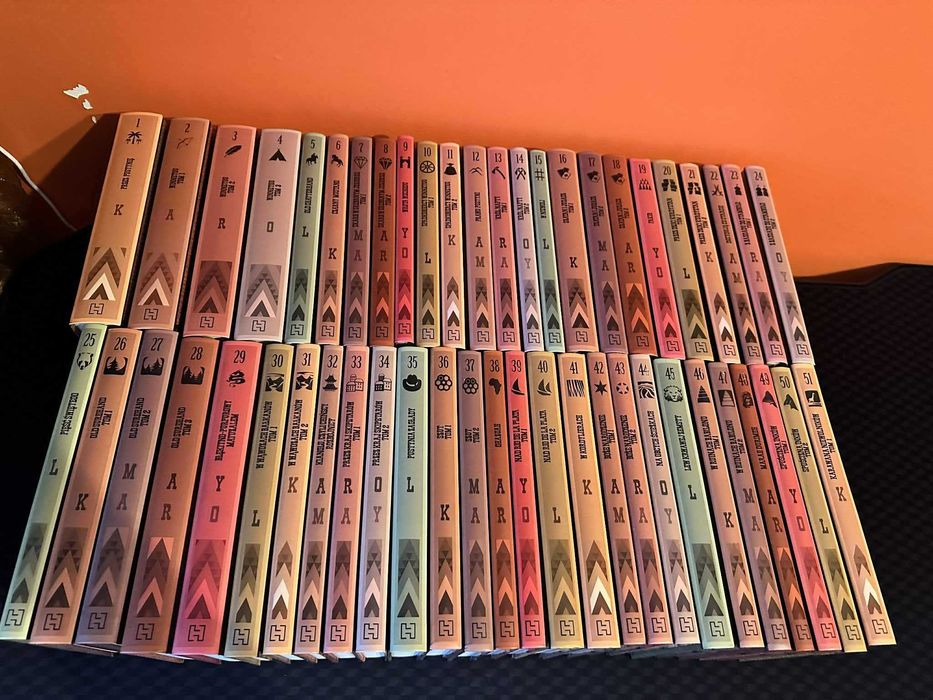 Sprzedam książki Karola Maya 51 szt. kpl.