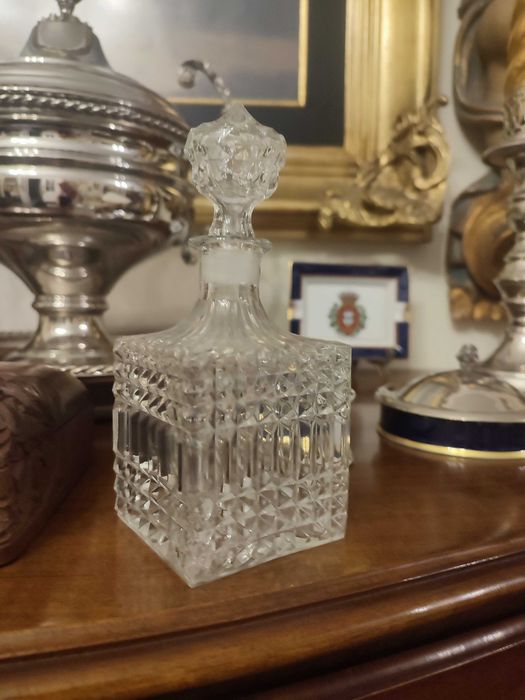 Frasco de vidro decorativo