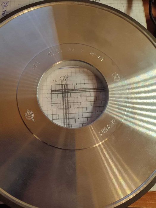 Алмазний диск СРСР, 250 15 5 76 АС5-С 100/80  А2 2 В2-01