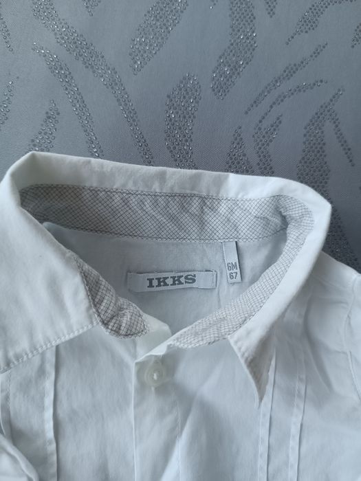 Elegancka biała koszula z długim rękawem rozm. 68