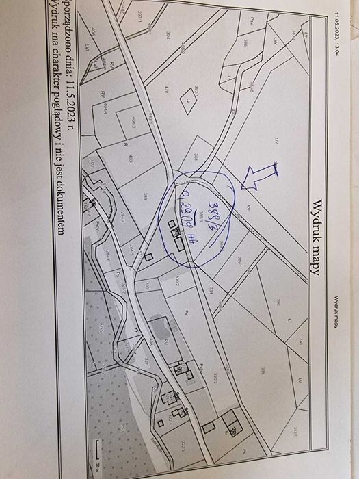 Atrakcyjna działka Jarkowice 0,2909Ha.Faktura VAT