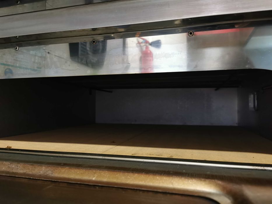 Forno de pizza profissional com 2 câmaras (2 decks), ideal para pizzaria, takeaway ou restaurante